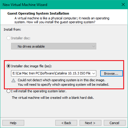 Hướng dẫn chi tiết cài Mac lên Windows với VMware Workstation mới nhất