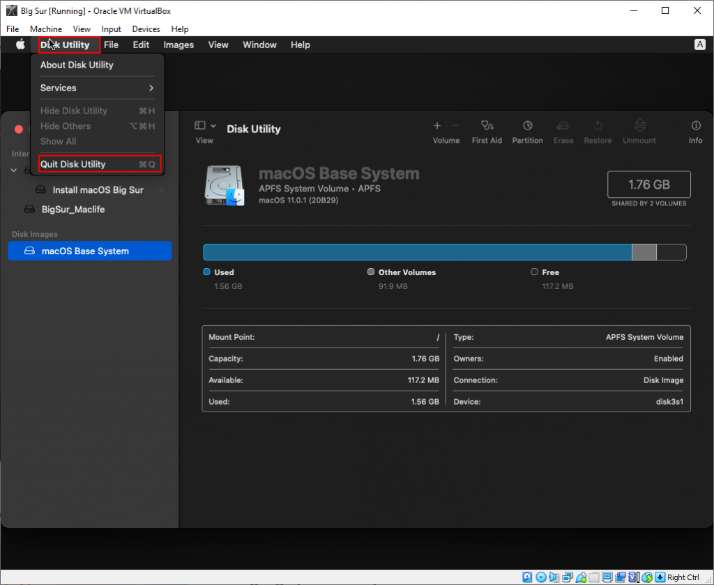 cai-win-tren-mac-virtualbox24-1024x840-1 Hướng dẫn cài macOS Big Sur trên Windows bằng VirtualBox