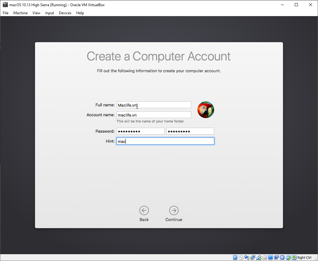 cai_mac_tren_win_virtualbox_14 Hướng dẫn cài macOS High Sierra 10.13.6 trên Windows bằng VirtualBox