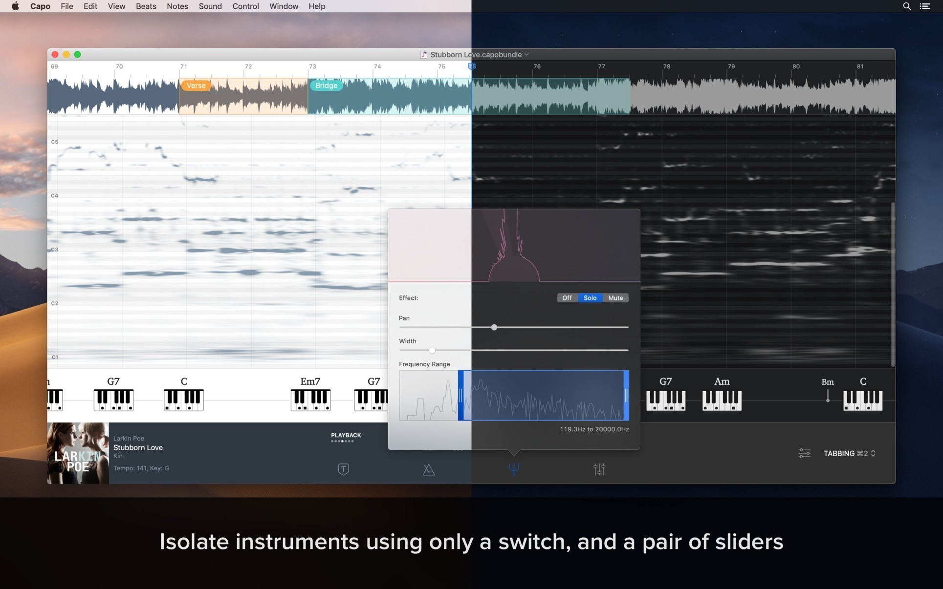 capo-cho-mac Capo 3 – Chương trình soạn nhạc trên Mac
