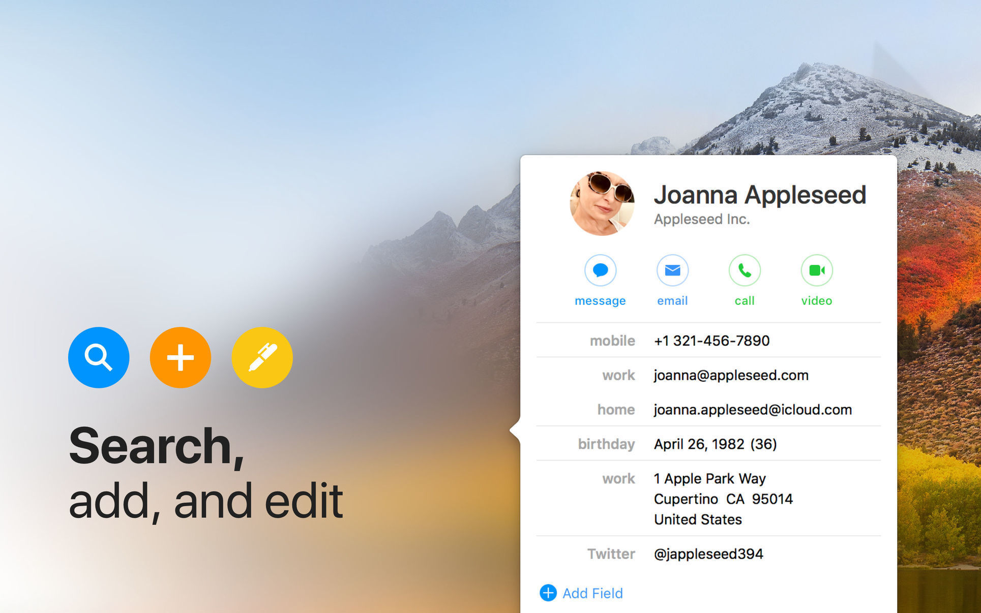 Cardhop – Quản lý danh bạ chuyên nghiệp