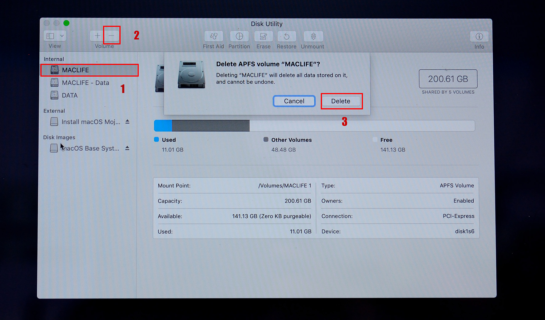 Hướng dẫn hạ cấp từ Catalina 10.15 xuống Mojave 10.14 hoặc các phiên bản macOS thấp hơn