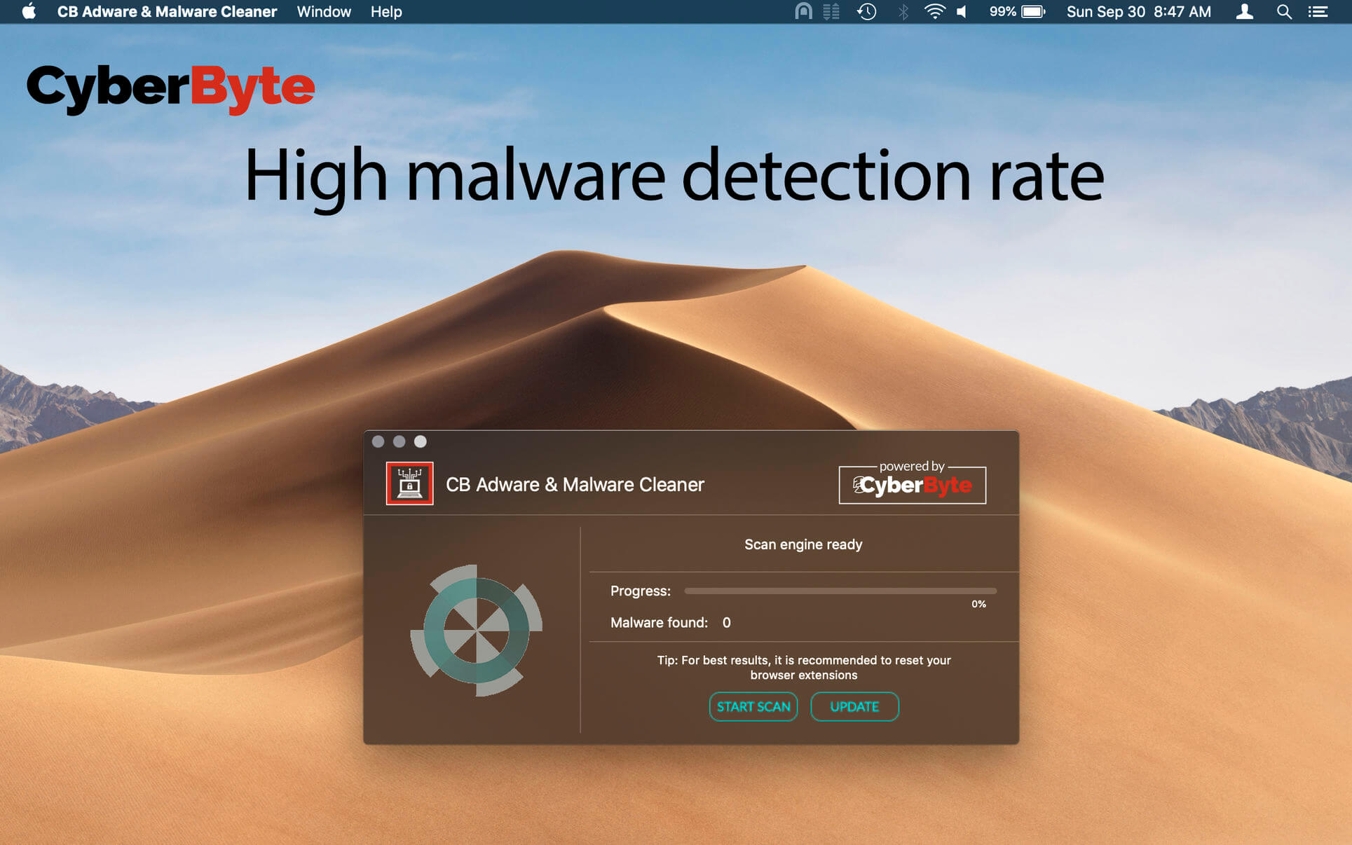 CB Adware & Malware Cleaner – Loại bỏ Malware, Adware trên Mac