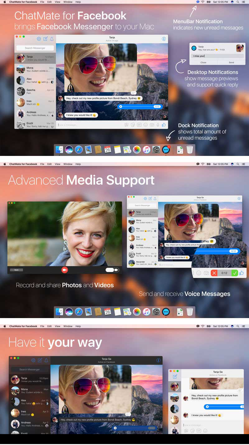 chatmate_for_facebook_mac-1 Chatmate for Facebook – Ứng dụng chat Facebook Messenger trên Mac