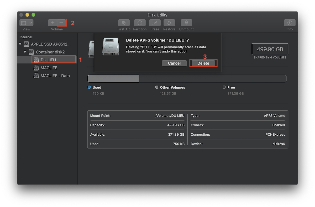 chia-partion-tren-mac8 Cách chia/gộp ổ cứng trên macOS High Sierra 10.13 trở lên