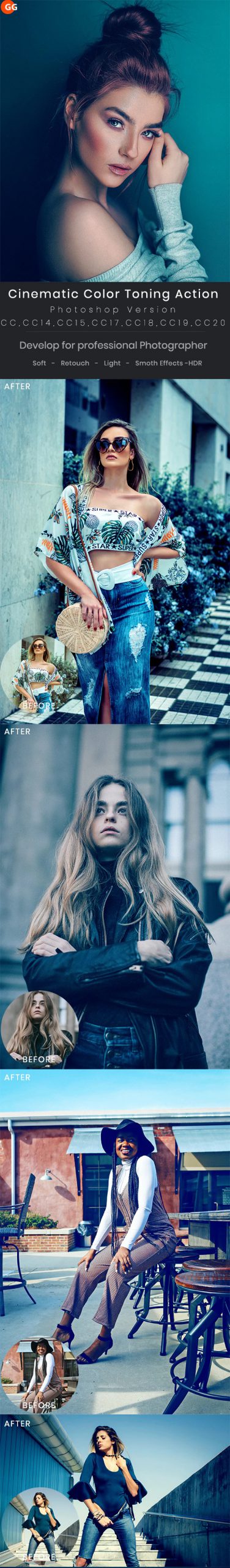 Cinematic Color Toning Action – Action tone màu phong cách Cinematic