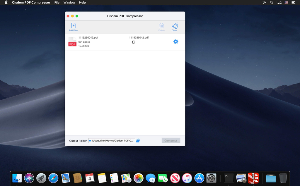 Cisdem PDFCompressor – giảm tối đa kích thước file PDF