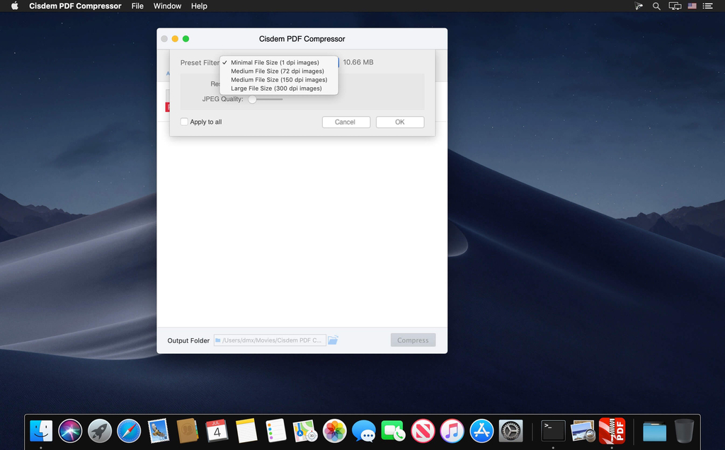 Cisdem PDFCompressor – giảm tối đa kích thước file PDF