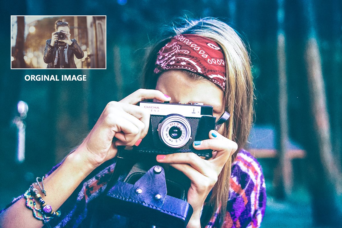 Color Correction Photoshop Action – Action chỉnh màu nghệ thuật cho Photoshop