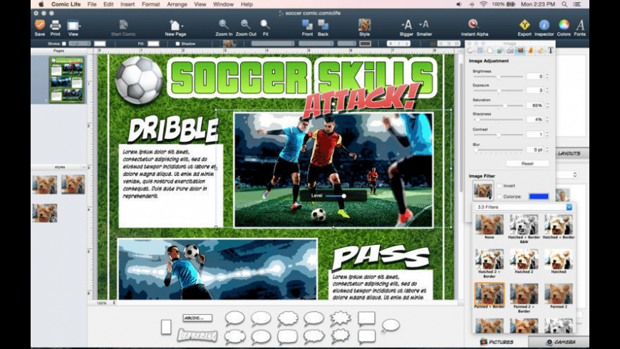 comic-life-3-screenshot Comic Life – Công cụ tạo truyện tranh dễ dàng