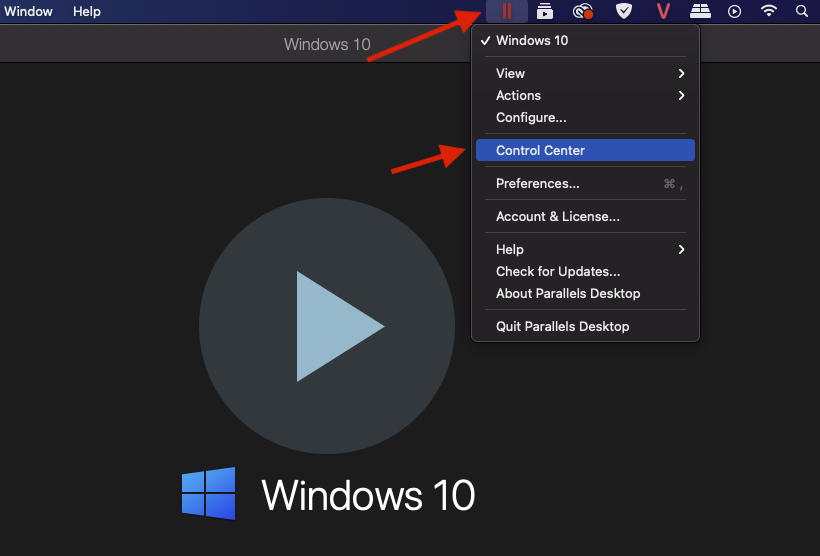 control_center_parallel Hướng dẫn gỡ bỏ (Uninstall) máy ảo Parallel Desktop