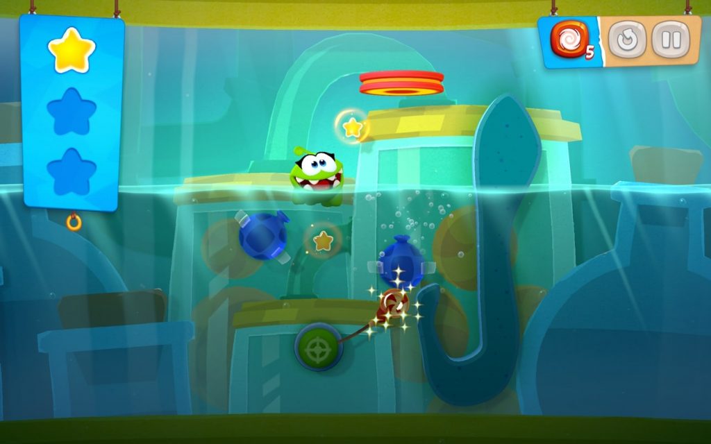 cut-the-rope1-1024x640-1 Cut the rope remastered – Game cắt dây thừng gọn nhẹ, vui vẻ trên Mac