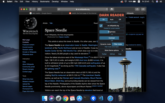 dark-reader-for-safari-2 Dark Reader for Safari – Chế độ Dark Mode dành cho Safari