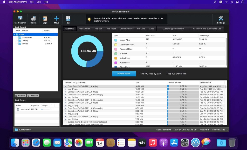 disk-analyzer-pro_01-1024x621-1 Disk Analyzer Pro – Công cụ phân tích, báo cáo sử dụng ổ cứng