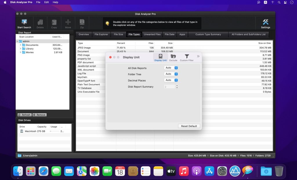disk-analyzer-pro_02-1024x621-1 Disk Analyzer Pro – Công cụ phân tích, báo cáo sử dụng ổ cứng