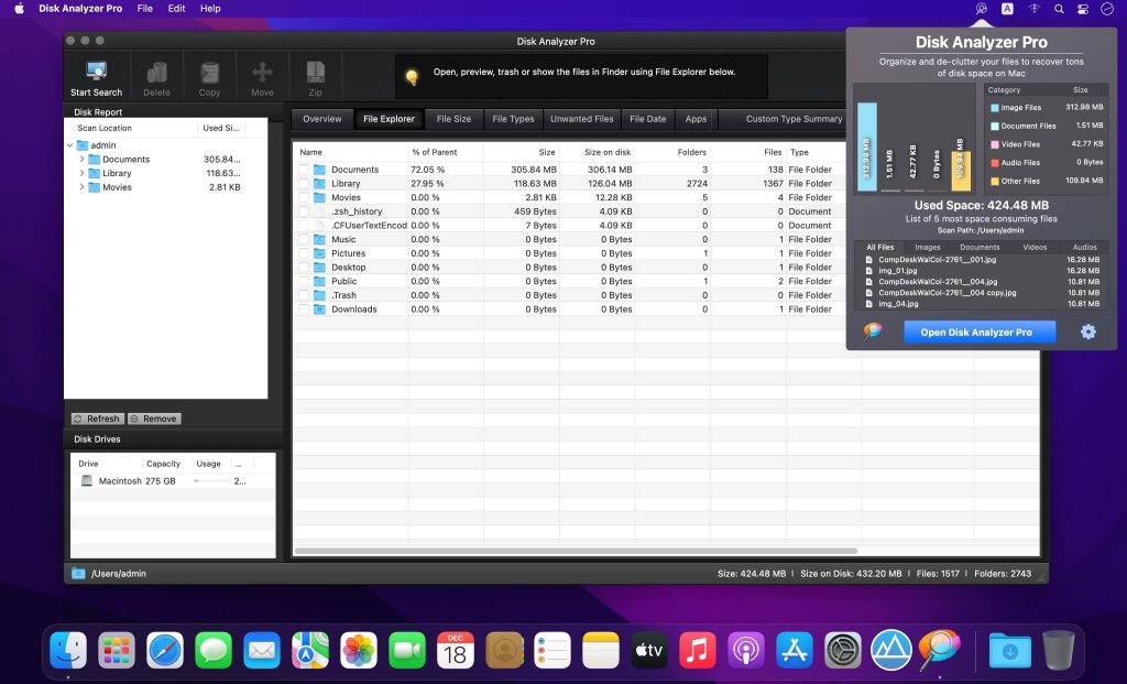 disk-analyzer-pro_03-1024x621-1 Disk Analyzer Pro – Công cụ phân tích, báo cáo sử dụng ổ cứng