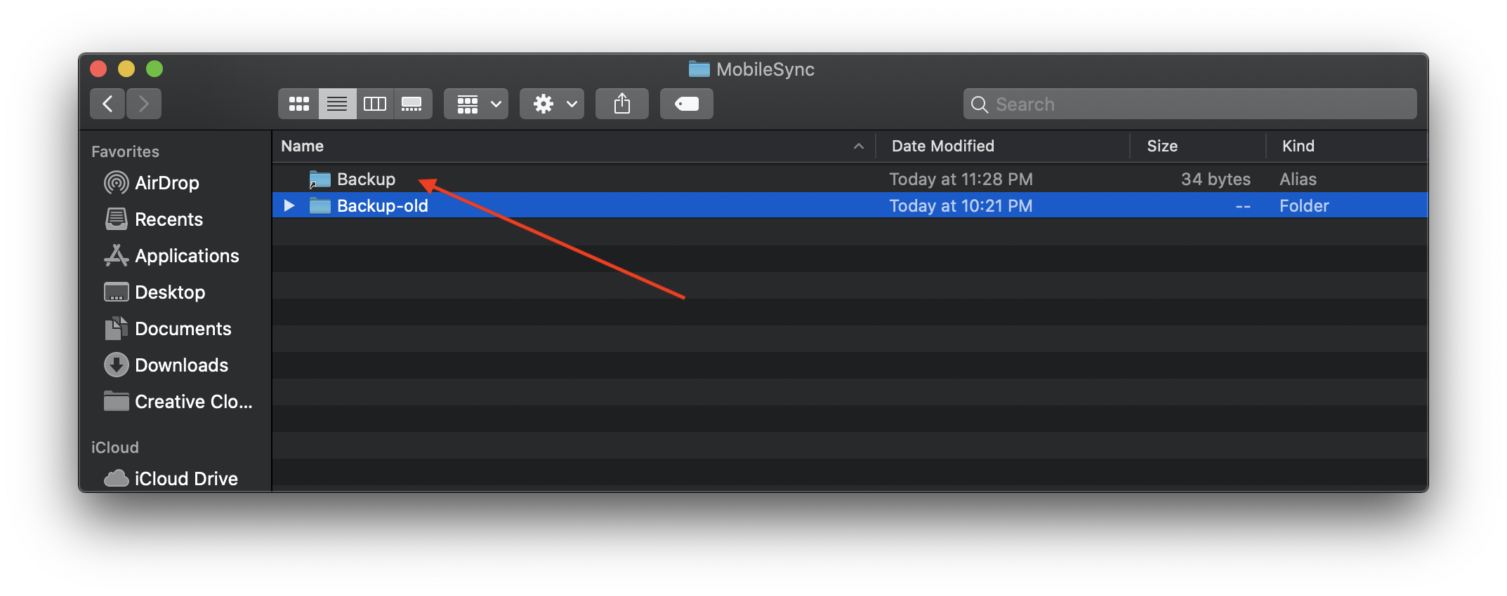 doi-duong-dan-backup-iphone-12 Cách đổi đường dẫn thư mục Backup iPhone trên macOS