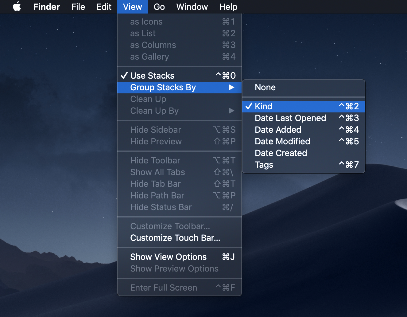 [Tips nhỏ] – Tính năng “Use Stacks” trên Mojave giúp Desktop của bạn gọn gàng hơn