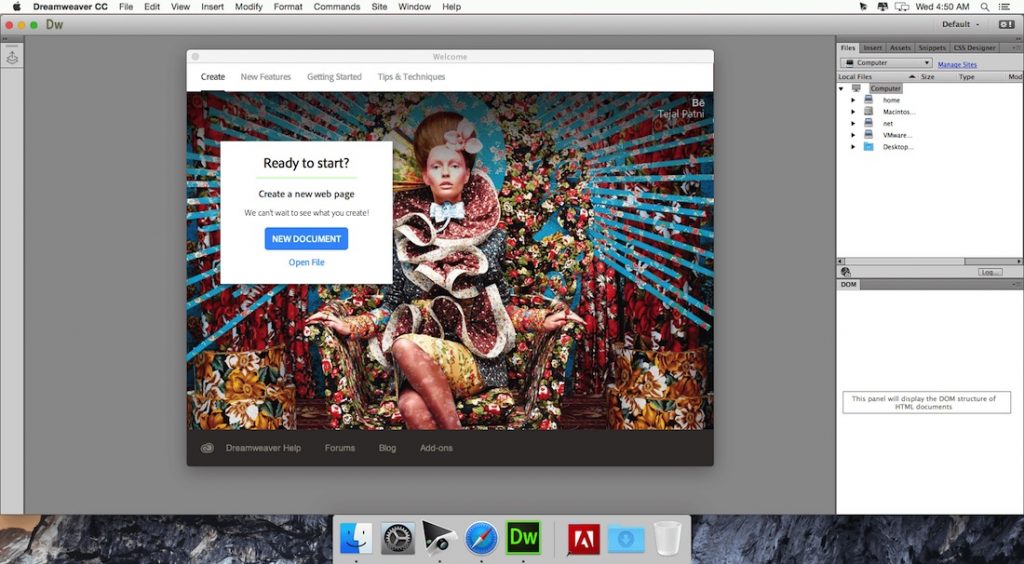 Adobe Dreamweaver CC 2017 v17.5.0.9878 – Hỗ trợ thiết kế website phiên bản mới nhất