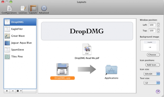 dropdmg-mac DropDMG – Phần mềm tạo file DMG