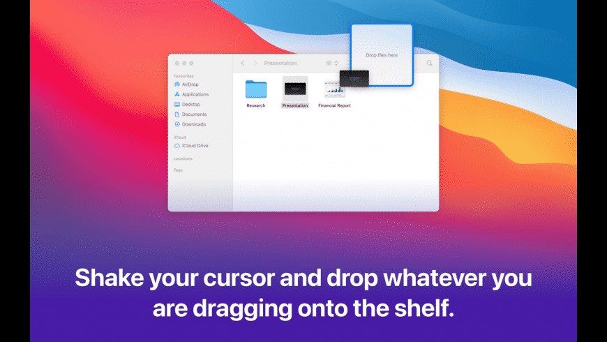 dropover-screenshot Dropover – Thao tác kéo thả độc đáo