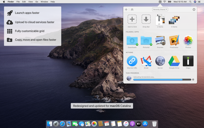 dropzone-4 Dropzone 4 – Tiện ích giúp sử dụng Mac nhanh hơn, dễ dàng hơn