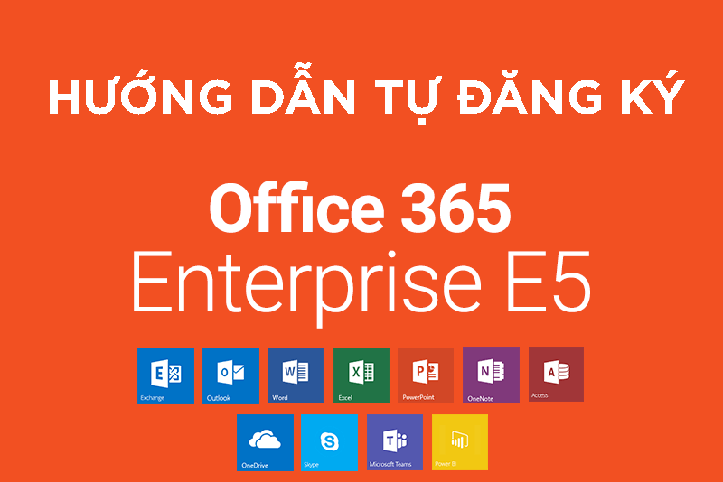 Tự tạo tài khoản Office E5 [Office 365+OneDrive 5TB]
