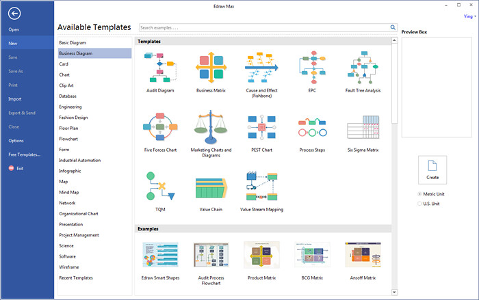 edraw-max1 Edraw Max – Công cụ vẽ sơ đồ, biểu đồ chuyên dụng