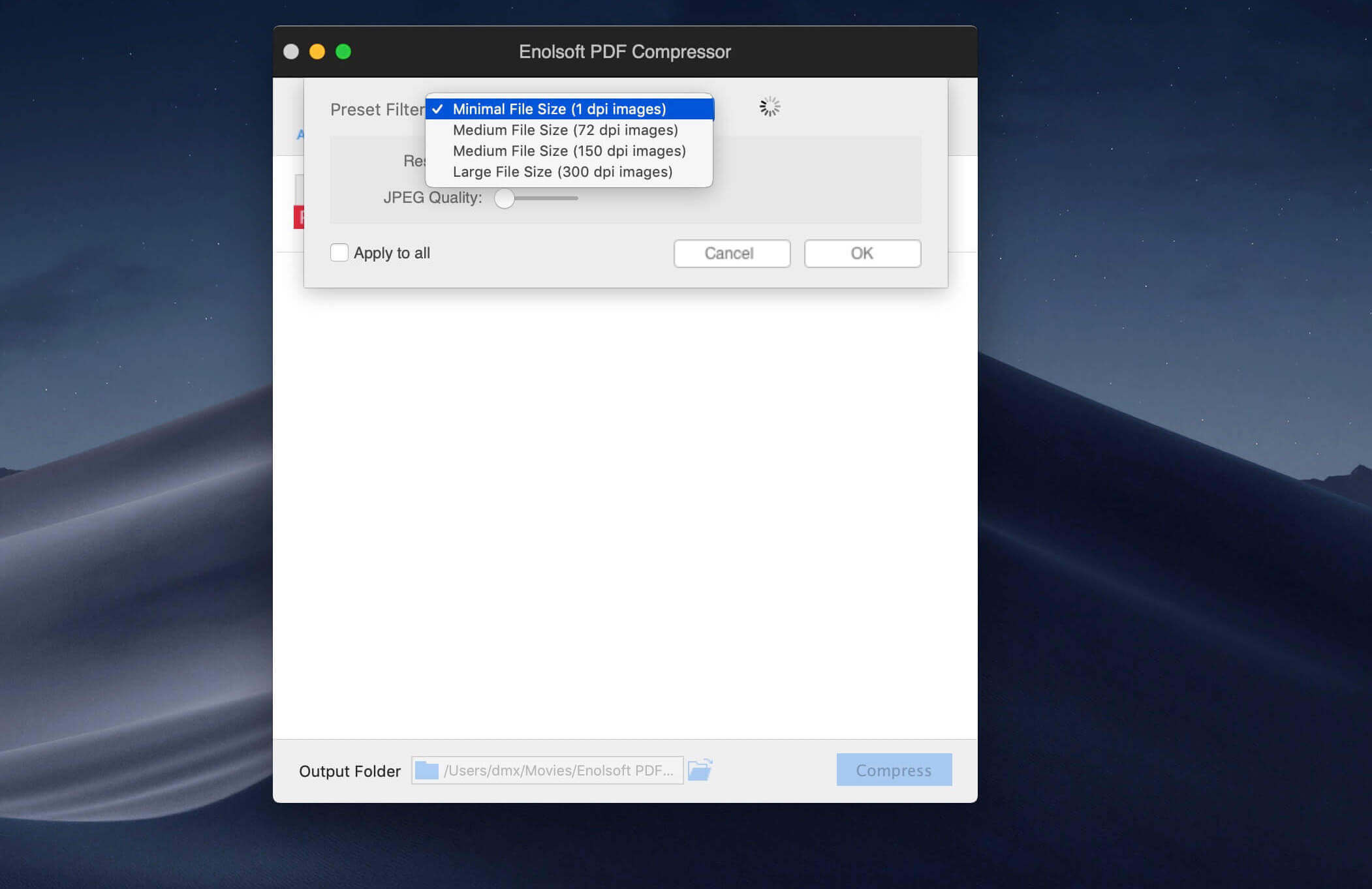 Enolsoft PDF Compressor – Phần mềm nén file PDF