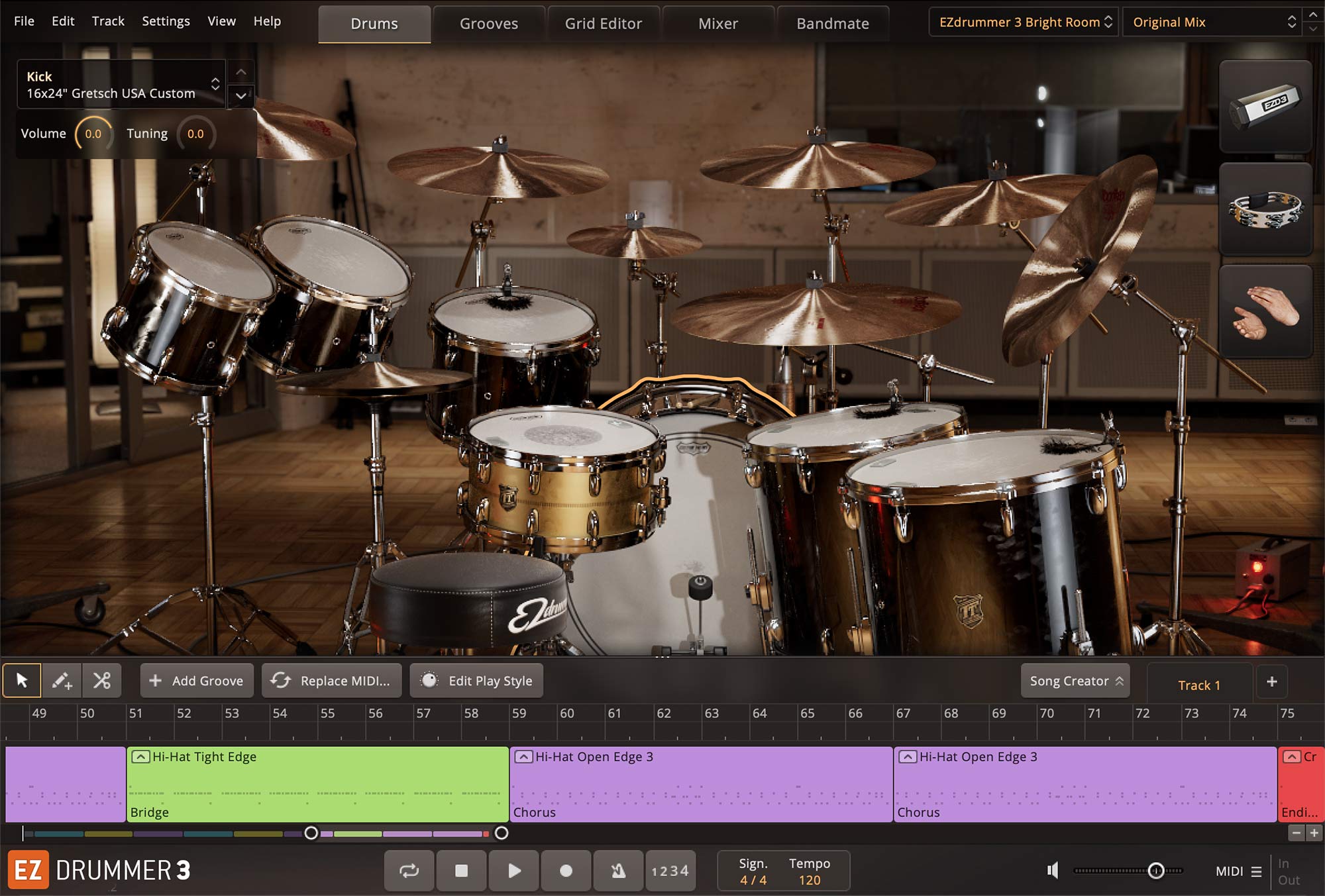 Toontrack EZDrummer – Công cụ giả lập hiệu ứng trống chuyên dụng