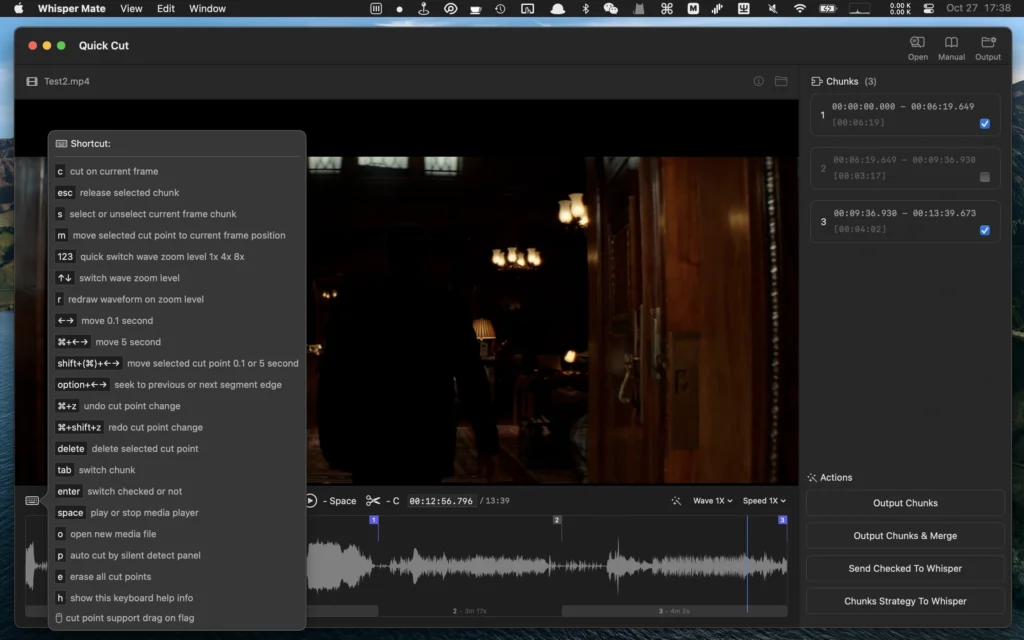 Whisper Mate – Phần mềm Speech to text