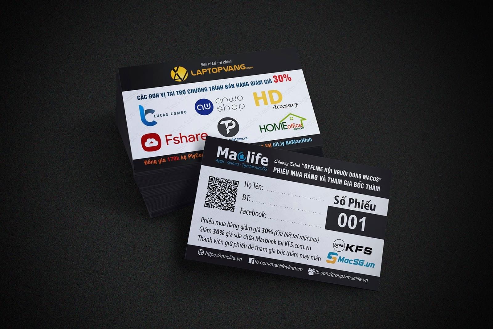 [Thông báo] HCM – OFFLINE hội người dùng macOS by Maclife lần thứ I