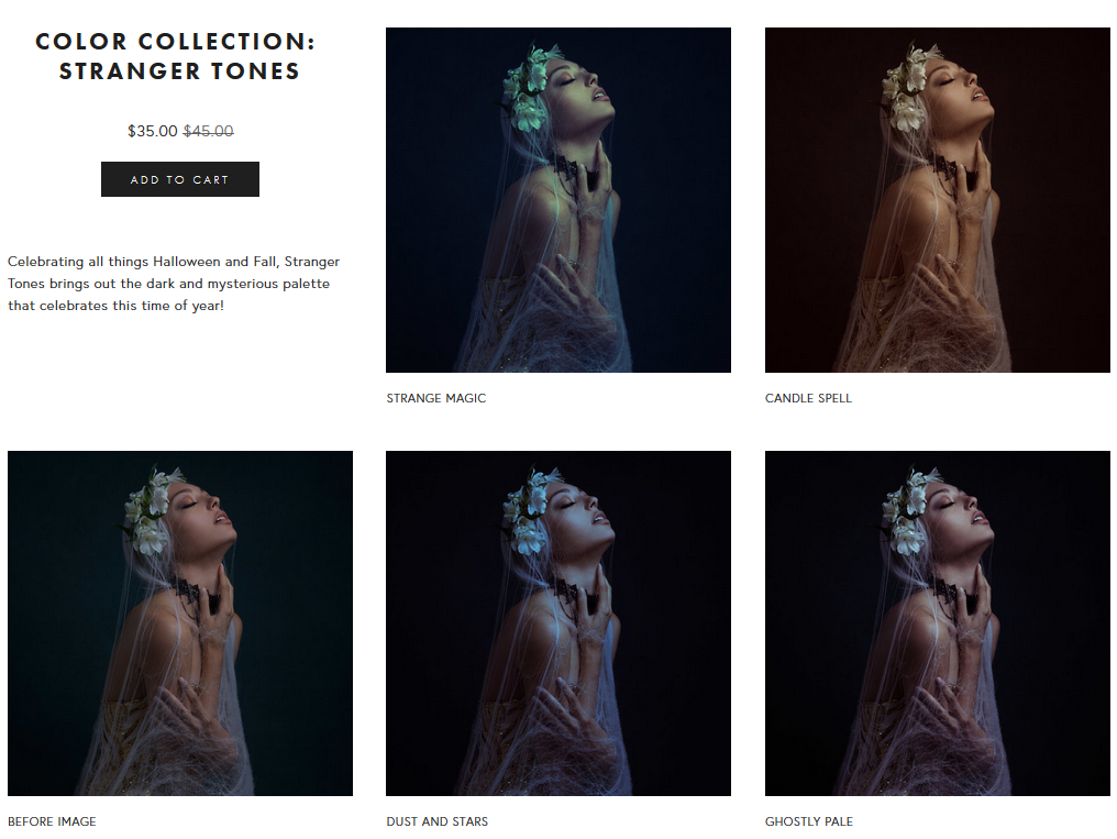 Fineartactions – Color Collections – Bộ Action chỉnh màu lạ mắt