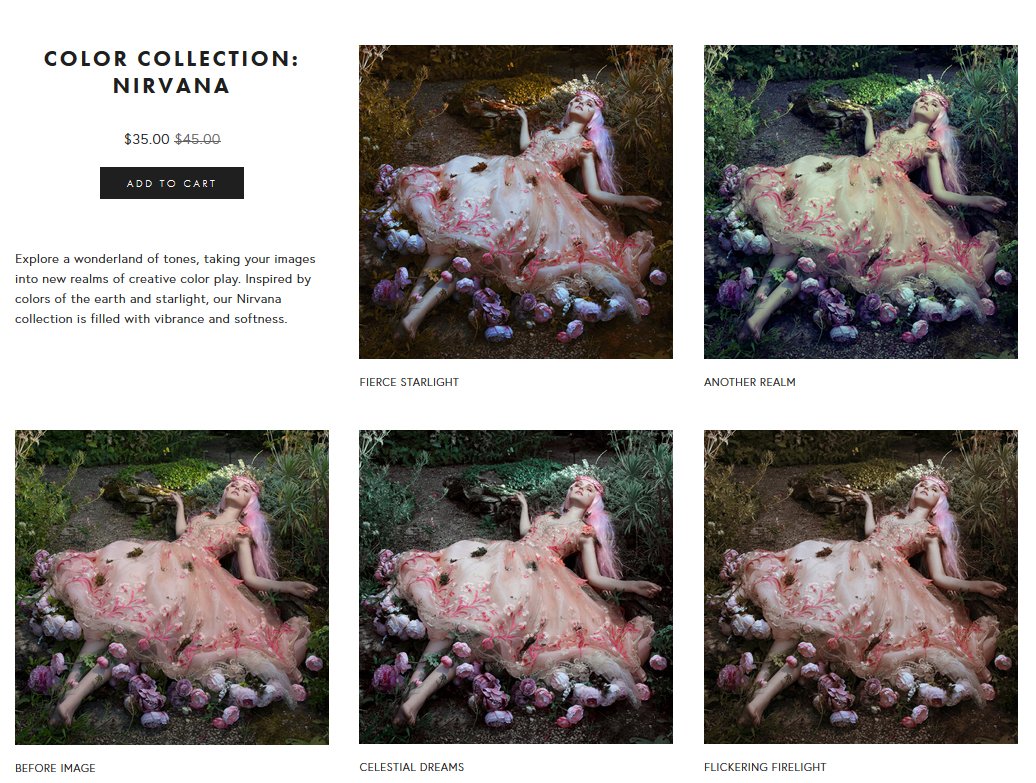 Fineartactions – Color Collections – Bộ Action chỉnh màu lạ mắt