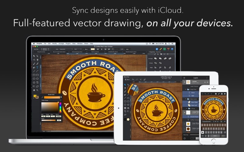 graphic-1-3 Graphic – Công cụ đồ họa Vector gọn nhẹ