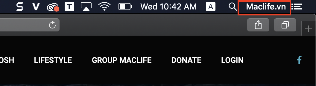 hien-ten-tren-menubar2 Một số thủ thuật, kinh nghiệm hữu ích trên macOS có thể bạn chưa biết