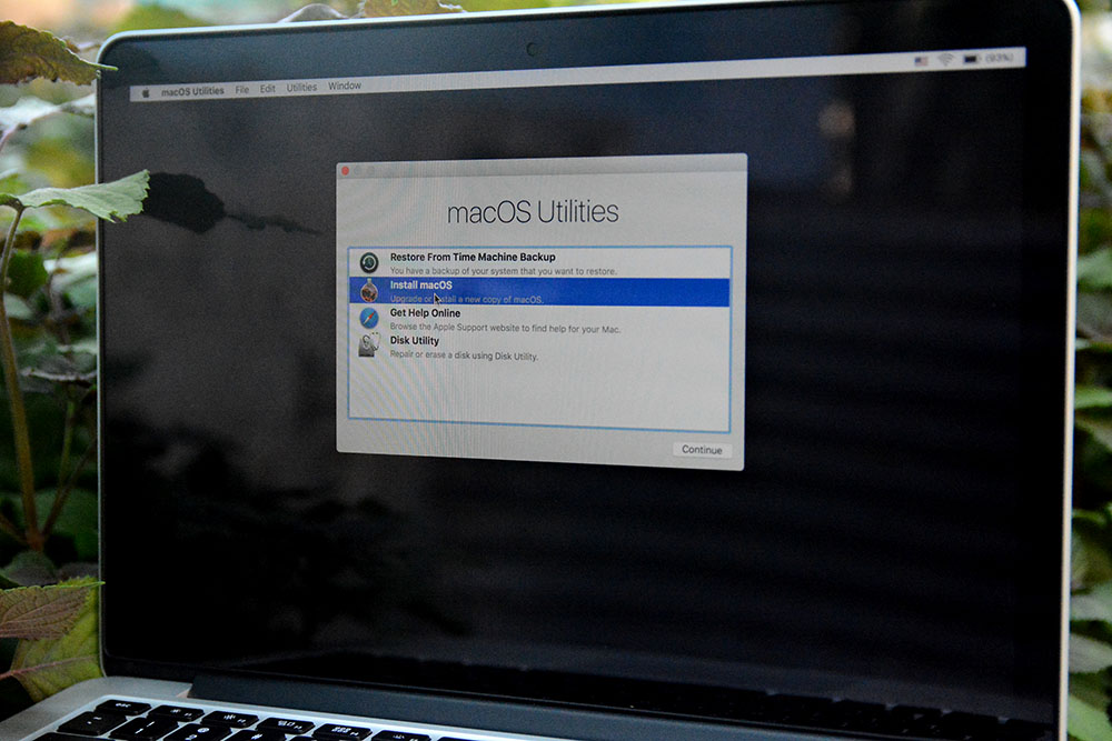 Hướng dẫn chi tiết các bước cài đặt macOS Sierra 10.12