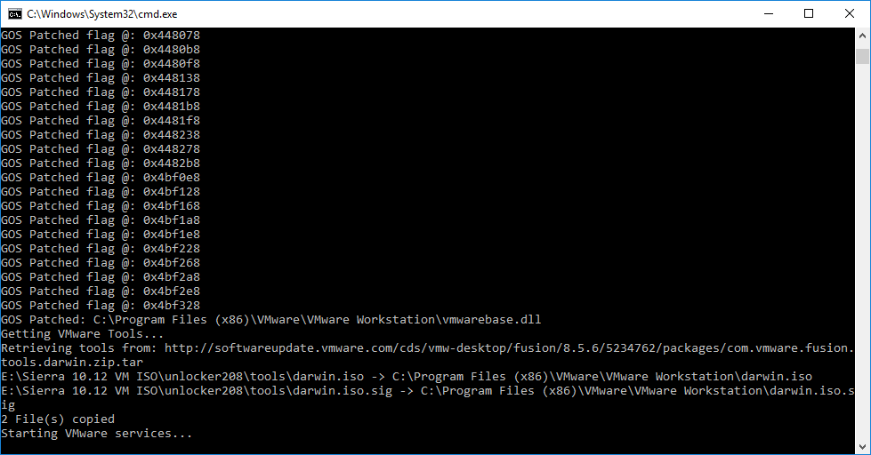 Hướng dẫn chi tiết cài đặt macOS Sierra lên PC hoặc Laptop dùng VMware Workstation