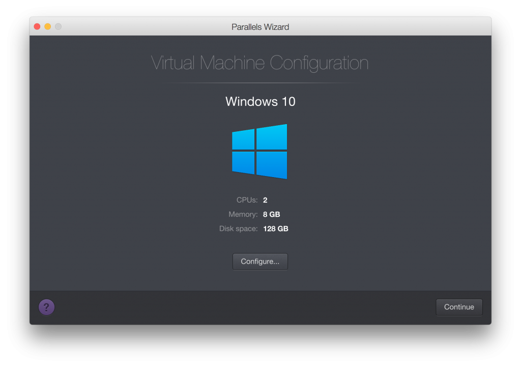 Hướng dẫn chi tiết cách cài Windows 10 trên Mac bằng Parallels Desktop