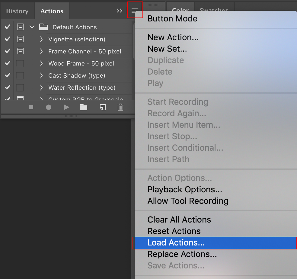 Hướng dẫn chi tiết sử dụng Action, LUTs để chỉnh màu cho ảnh trên Photoshop
