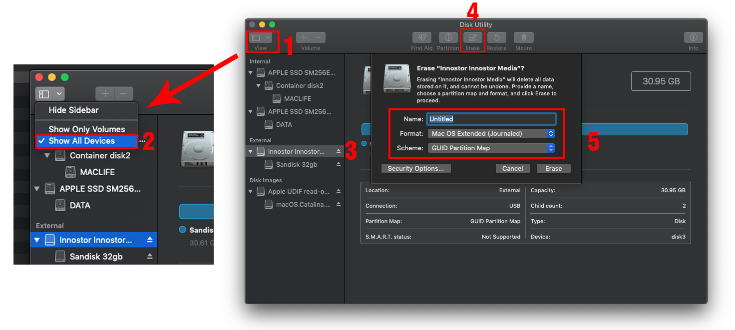 Hướng dẫn tạo nhiều bộ cài macOS trên cùng 1 USB hoặc ổ cứng