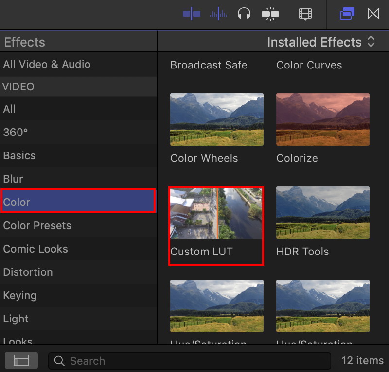 Hướng dẫn chi tiết cách thêm và sử dụng LUTs trên Final Cut & Premiere