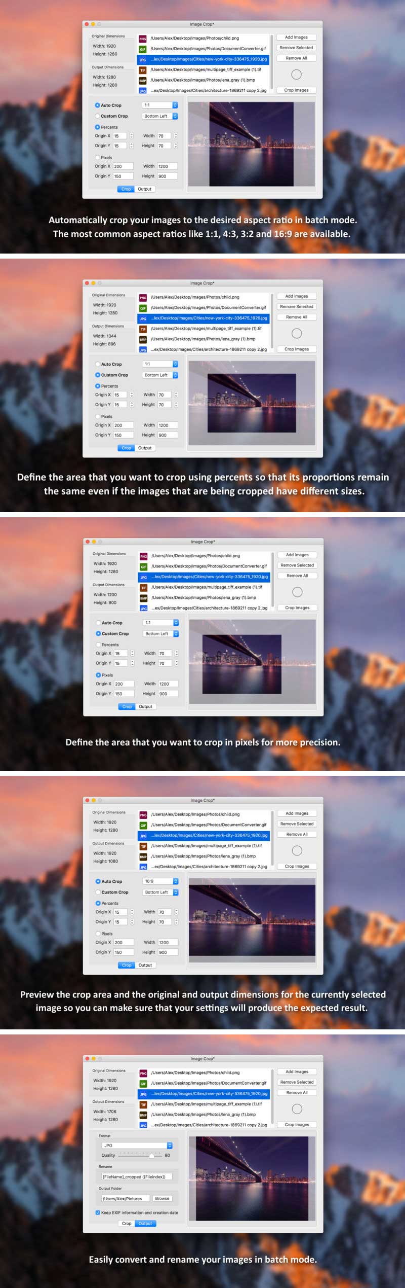 Image Crop – Công cụ crop ảnh gọn nhẹ trên Mac