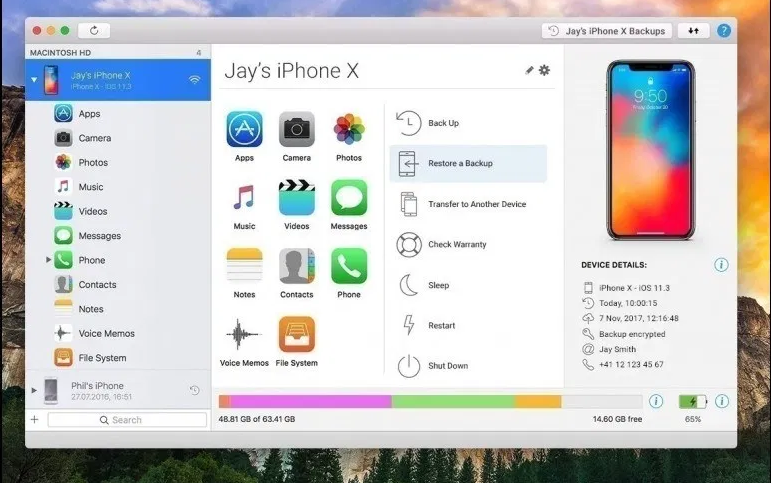 imazing-tren-mac iMazing – Phần mềm quản lý thiết bị iOS chuyên nghiệp