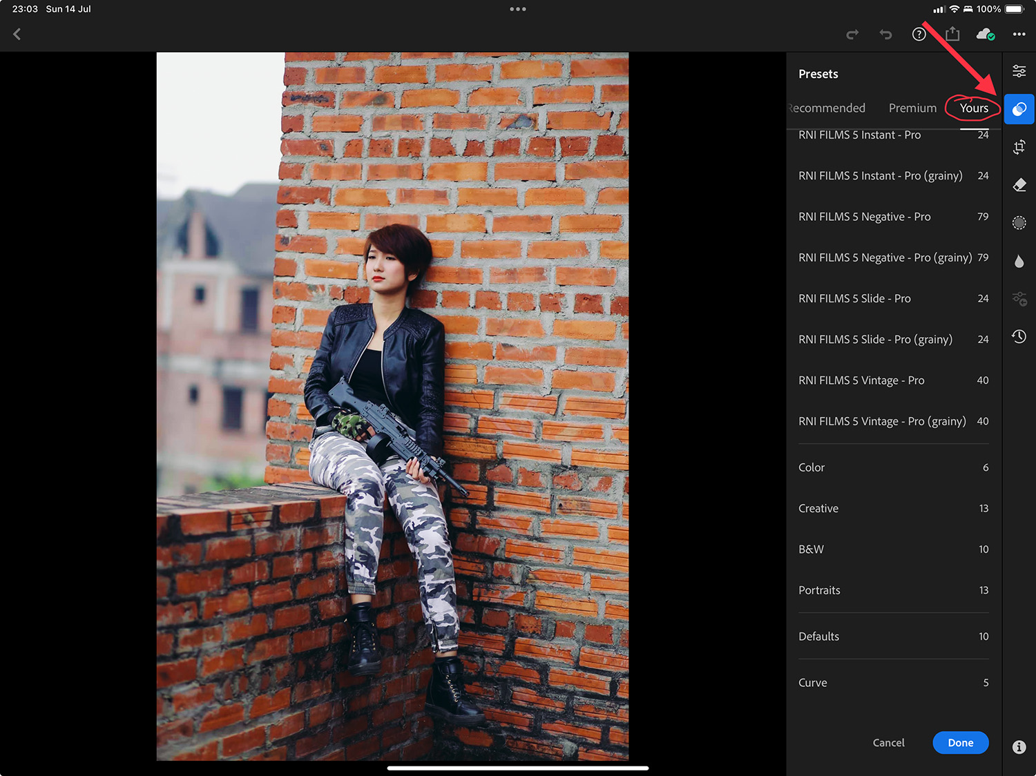 Cách thêm Preset vào Lightroom trên iPhone, iPad cực dễ