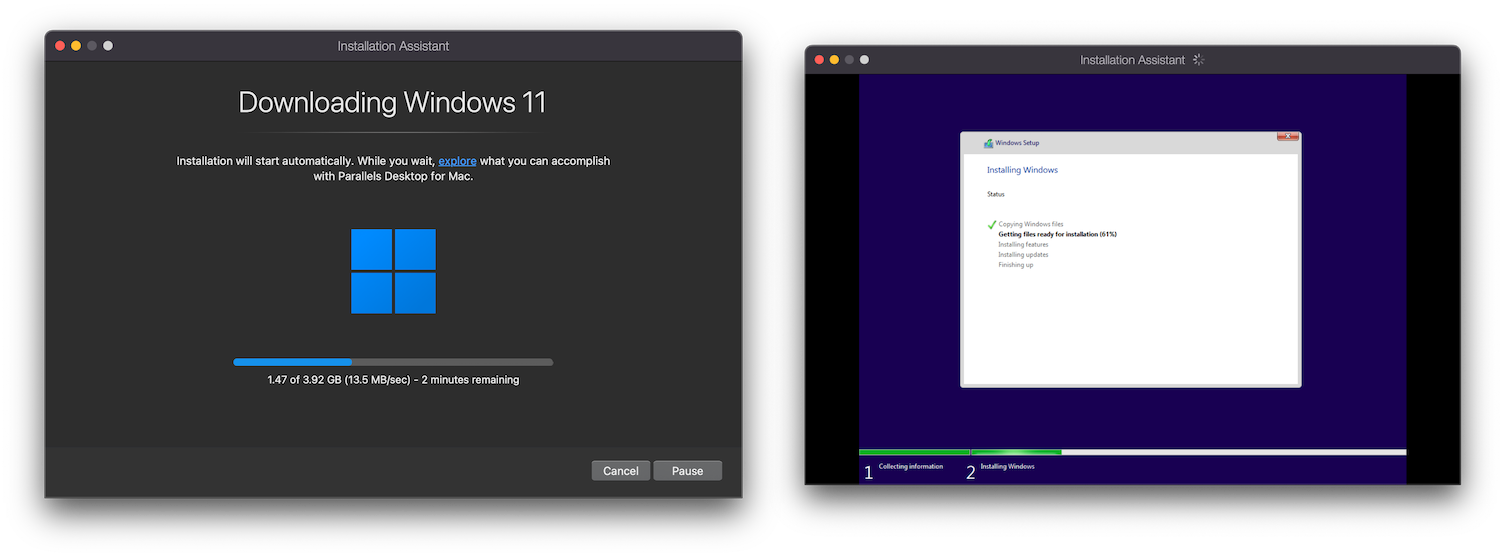 Hướng dẫn chi tiết cài Windows 11 trên Mac bằng Parallels” Desktop 18