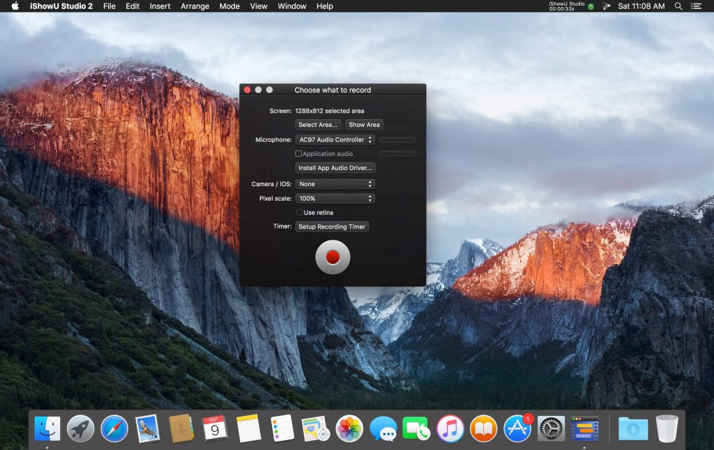 iShowU Studio – Ứng dụng quay phim, chụp ảnh màn hình nhỏ gọn