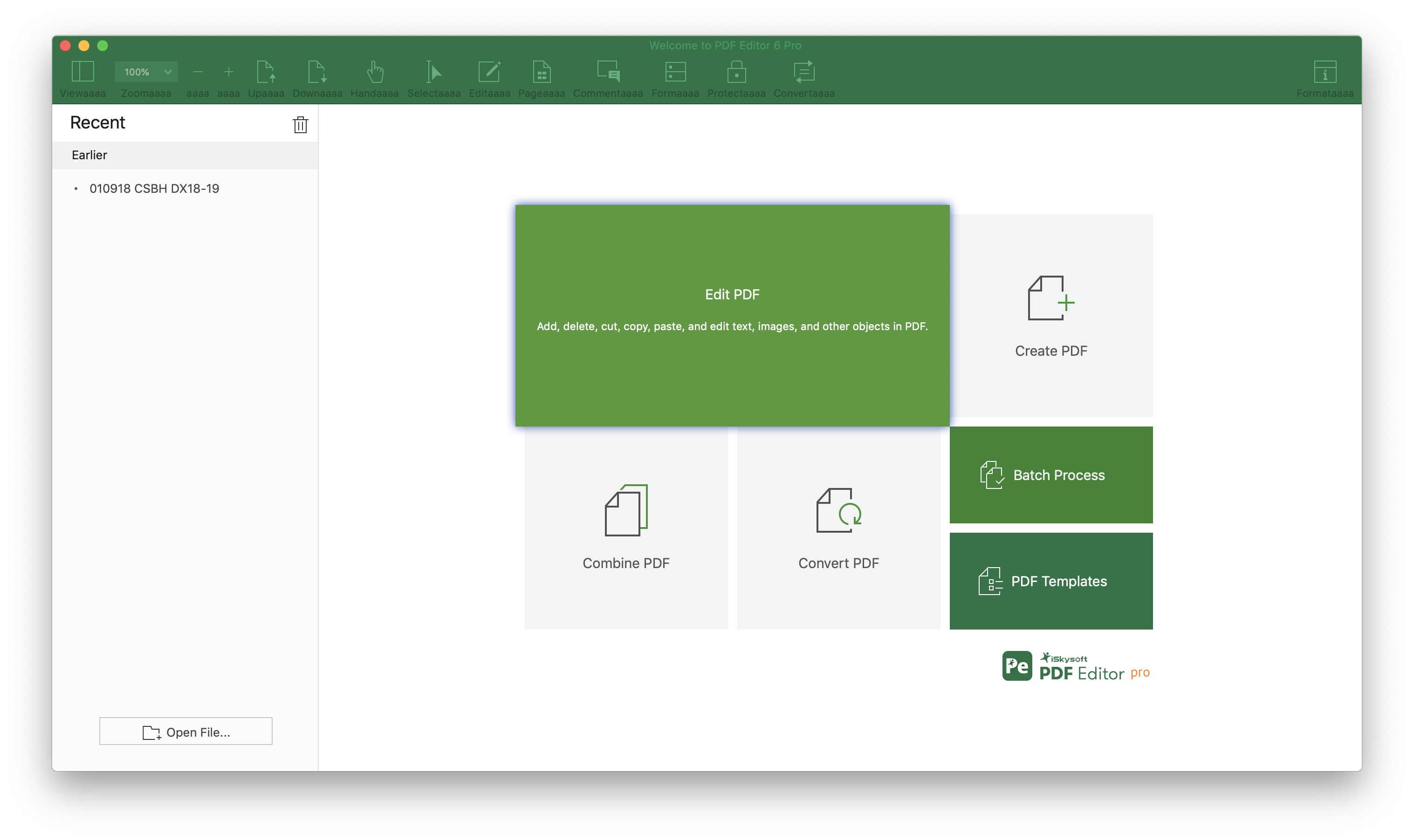 iskysoft-pdf-editor-pro-mac iSkysoft PDF Editor Pro – Ứng dụng chỉnh sửa File PDF