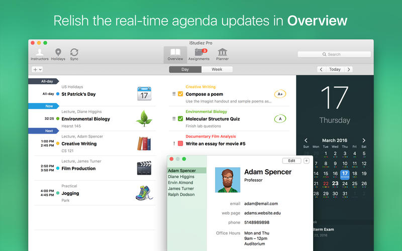 iStudiez Pro – Ứng dụng giúp lập kế hoạch học tập cho học sinh, sinh viên