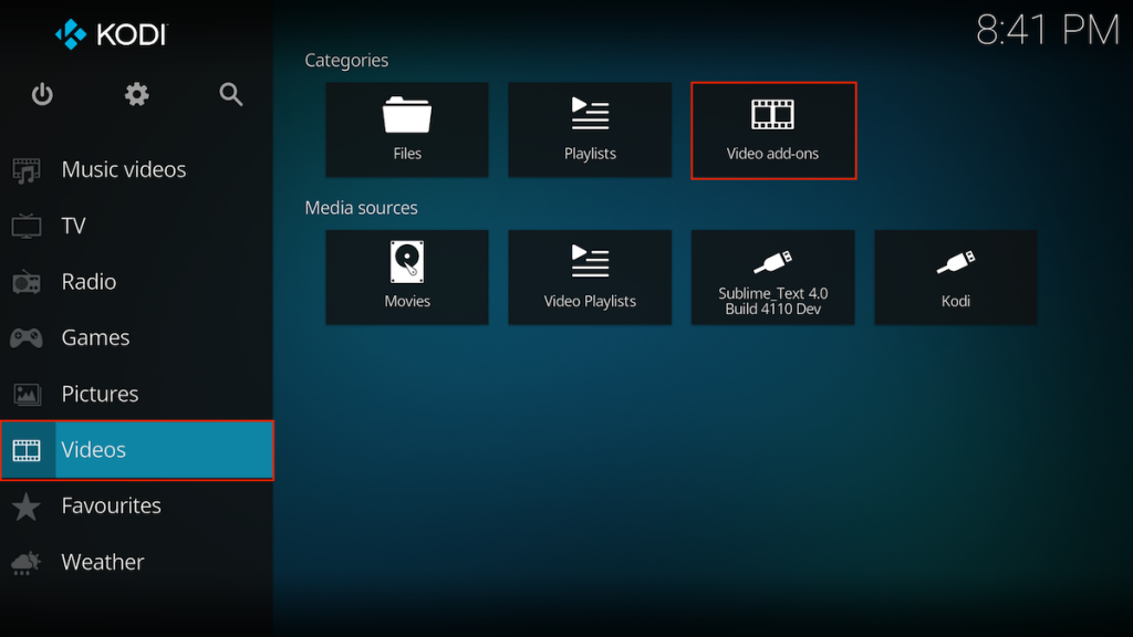 kodi10-1024x576-1 Hướng dẫn chi tiết xem film trên Mac với Kodi + Fshare VIP